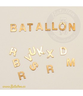 Letra de Cobre para Esmaltes V