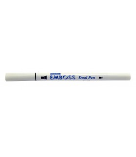 Rotulador para Embossi 2 puntas Transparente Tsuki