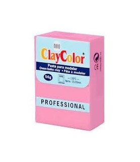 Clay Color Soft 56 gr  Rosa Claro-ClayColor-Batallon Manualidades