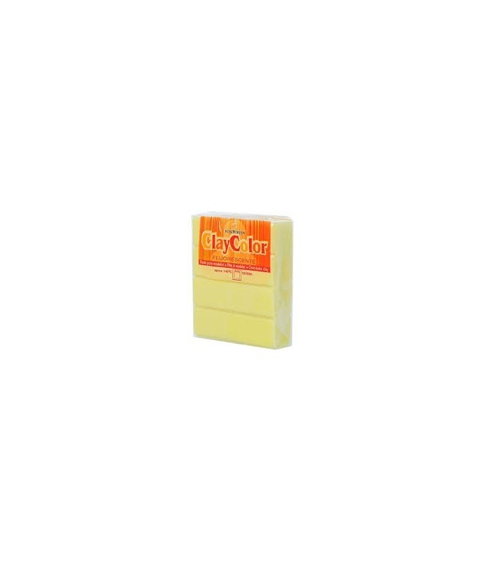 Clay Color Soft 56 gr Amarillo Fluorescente
