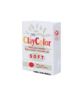 Clay Color Soft 56 gr Blanco