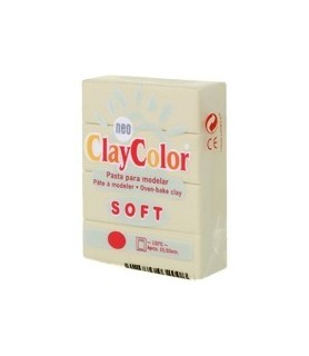 Clay Color Soft 56 gr Beige-ClayColor-Batallon Manualidades