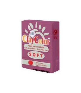 Clay Color Soft 56 gr Burdeos-ClayColor-Batallon Manualidades
