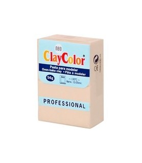 Clay Color Soft 56 gr Ocre Claro ( profesional)-ClayColor-Batallon Manualidades