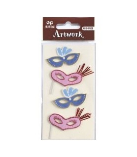 Stickers Varios Mascaras Venecianas