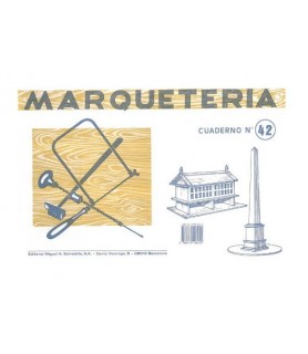 Cuadernos de Marqueteria Nº 42 Obelisco-Marquetería-Batallon Manualidades