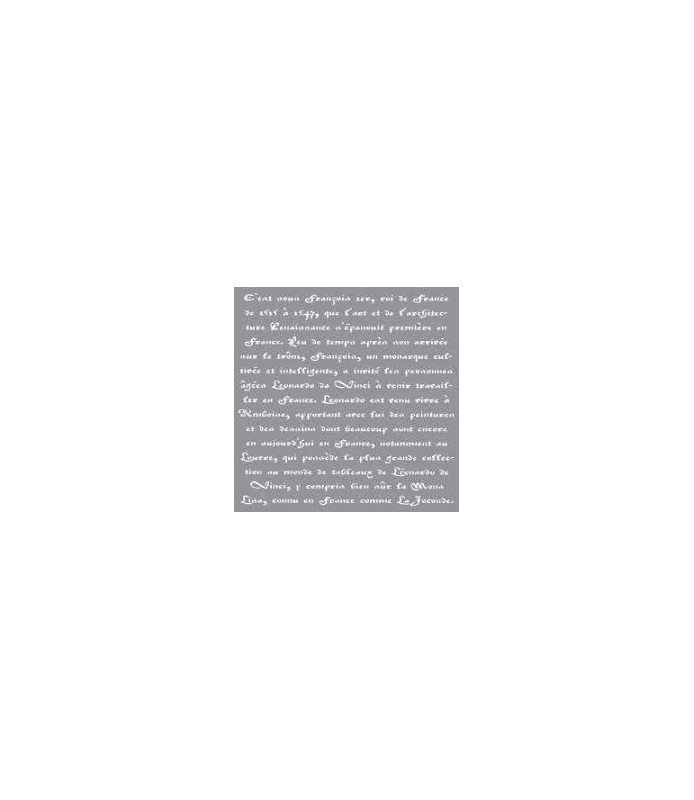 Plantilla  30,5 x 30,5 cm DecoArt Escritura-Plantillas Alfabetos-Batallon Manualidades