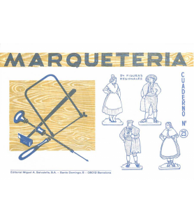 Cuadernos de Marqueteria Nº 23 Trajes Regionales