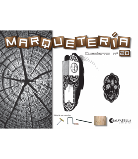 Cuadernos de Marqueteria Nº 20 Reloj-Marquetería-Batallon Manualidades