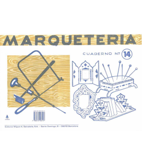 Cuadernos de Marqueteria Nº 14 Triptico-Marquetería-Batallon Manualidades