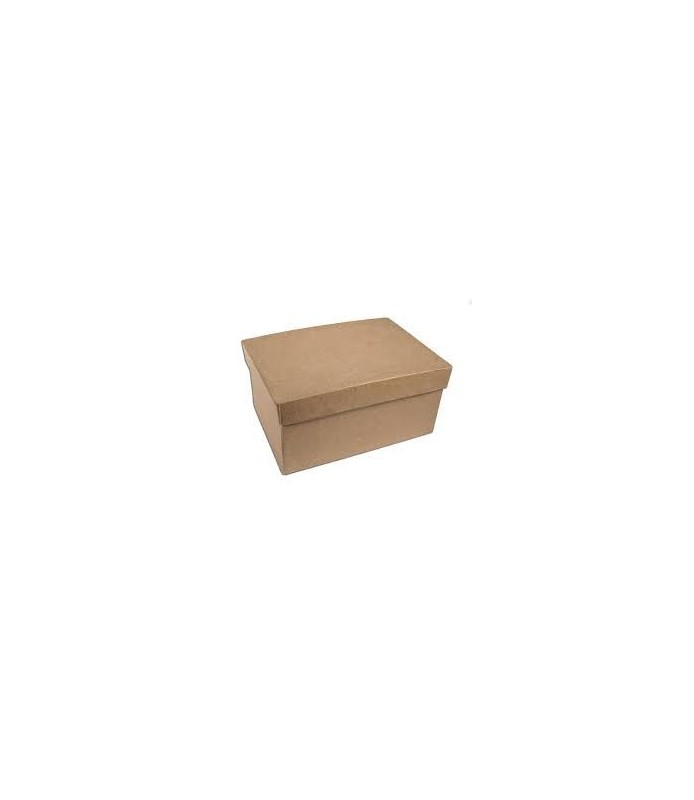 Cajas de Papel Mache Rectangular 15x7 cm-Cajas de Papel Maché-Batallon Manualidades