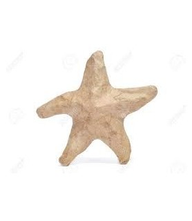 Figura de Papel mache Estrella de Mar para Colgar-Figuras de Papel Mache-Batallon Manualidades