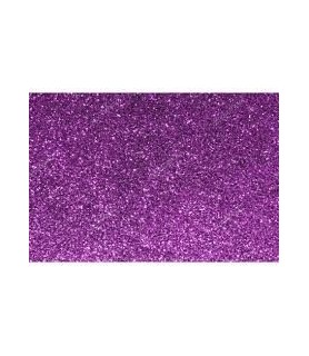 Lamina 45 x 60 cm - 2 mm Glitter Violeta-Laminas Glitter-Batallon Manualidades
