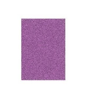 Plancha Goma Eva Glitter 45x60 cm Chopo Lila