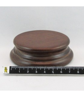 Peana Redonda Marrón 8 cm de diámetro-Peanas Redondas-Batallon Manualidades