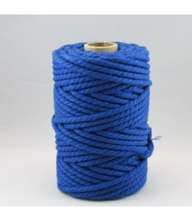 Bobina de algodón 5mm azulina-Bobinas de 5 mm-Batallon Manualidades