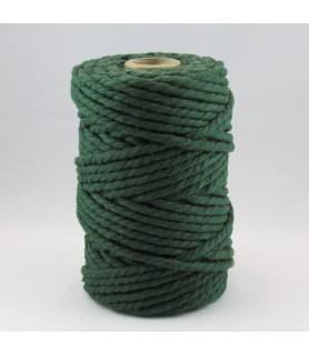 Bobina de algodón 5mm verde ike-Bobinas de 5 mm-Batallon Manualidades