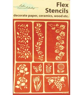 Plantilla  Autoadhesiva 15 x 20 cm Flex Mariposa 