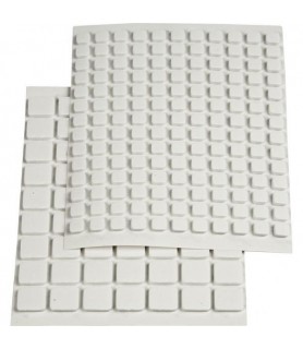 217 Piezas de Espuma 3D Adhesivas Blancas-Pegamentos Scrapbooking-Batallon Manualidades