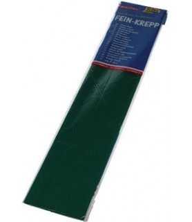 Papel Crepe 50 x 2,50 cm Folia Verde Musgo-Papeles Manualidades.-Batallon Manualidades