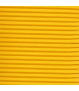 Cartulina Ondulada  50 x 65 Cm Amarillo Medio