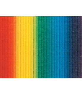 Cartulina Ondulada  50 x 70 cm Multicolor Folia
