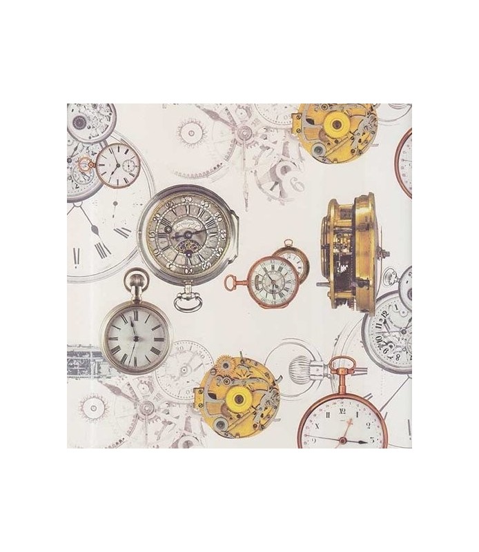 Papel Decoupage 50 x 70 cm Relojes