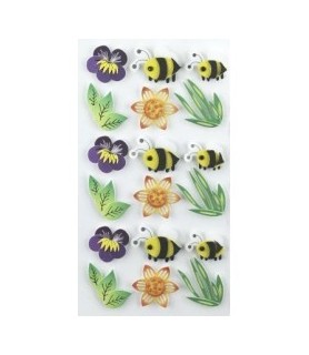 Stickers Animales Abejas-Stickers-Batallon Manualidades