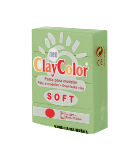 Clay Color Soft 56 gr Verde Primavera-ClayColor-Batallon Manualidades