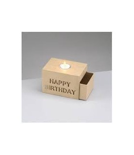 Caja de Papel Mache Happy Birthday-Cajas de Papel Maché-Batallon Manualidades