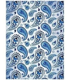 Papel de Arroz Decorado 30 x 42 cm Lagrimas Azules-Surtido-Batallon Manualidades