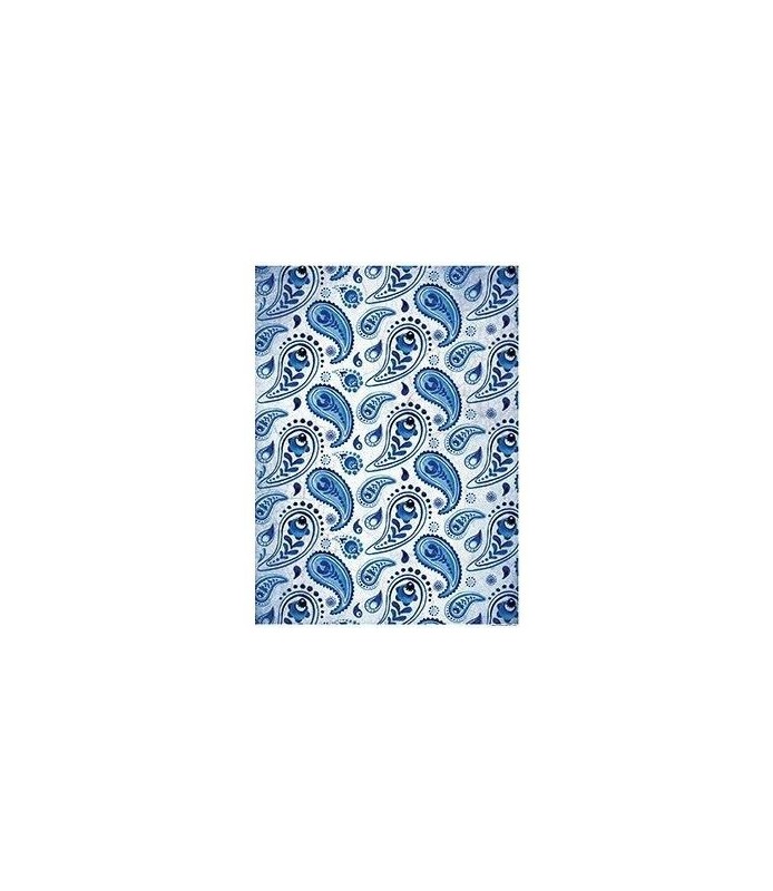 Papel de Arroz Decorado 30 x 42 cm Lagrimas Azules