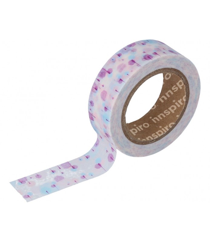 Washi Tape Masking Estampado 15 x 10 mm Manchas-Washi Tape Decorado-Batallon Manualidades