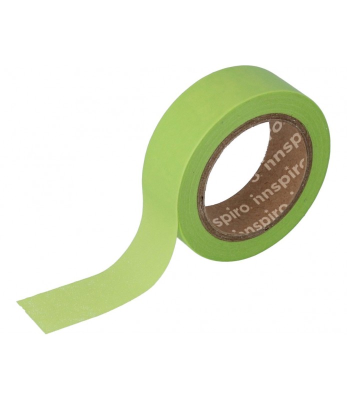 Washi Tape Masking Tape Lisos Verde Pistacho-Washi Tape Liso-Batallon Manualidades