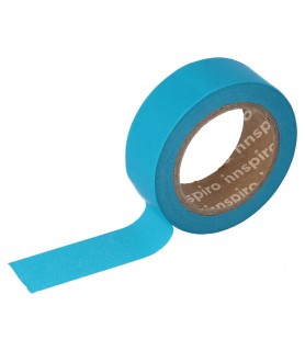 Washi Tape Masking liso 15 x 10 mm Azul-Washi Tape Liso-Batallon Manualidades
