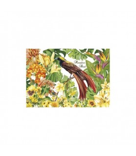 Papel de Arroz Decorado 35 x 50 cm Paradise Bird-Animales-Batallon Manualidades