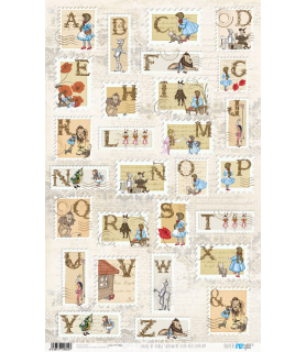 Papel de Arroz Decorado 33 x 54 cm Sonewhere Over