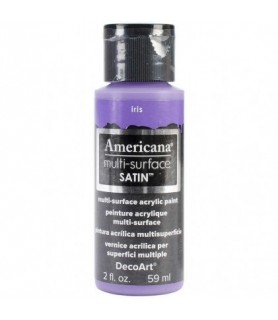 Americana satin Iris-Multisuperficie 59 ml.-Batallon Manualidades
