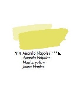 Amarillo Napoles n8 -Acrilico Estudio Goya - Titan-Batallon Manualidades