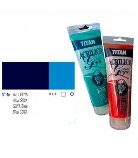 Azul titan nº46-Acrilico Estudio Goya - Titan-Batallon Manualidades