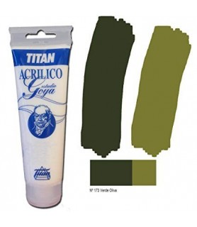 Verde oliva nº173-Acrilico Estudio Goya - Titan-Batallon Manualidades