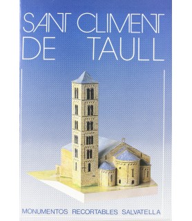 Recortable Monumentos de España Sant Climent de Taüll-Recortables Monumentos-Batallon Manualidades
