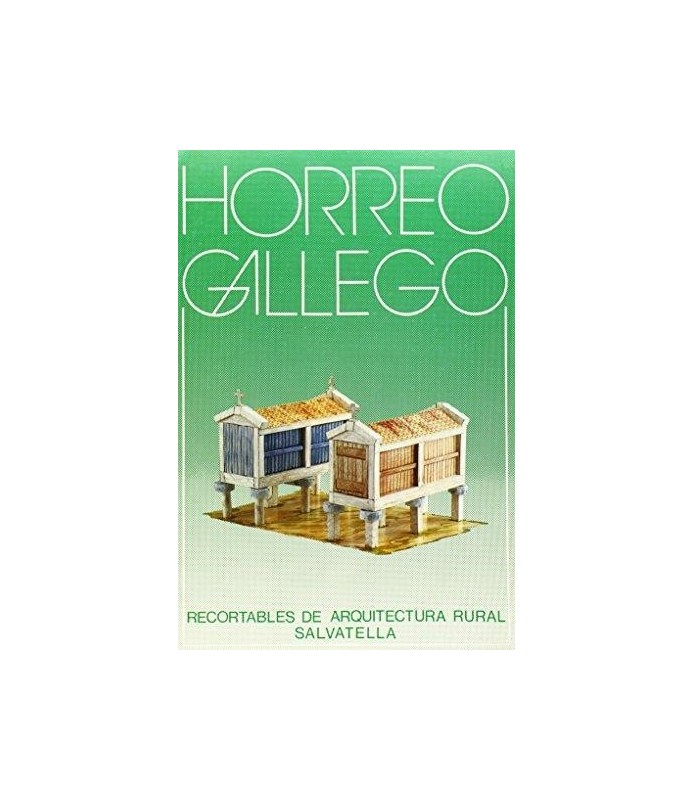 Recortable Arquitectura Rural Horreo Gallego