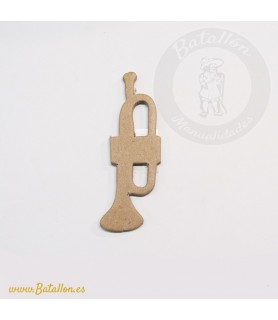 Figura de Papel mache Trompeta 9 cm-Outlet-Batallon Manualidades
