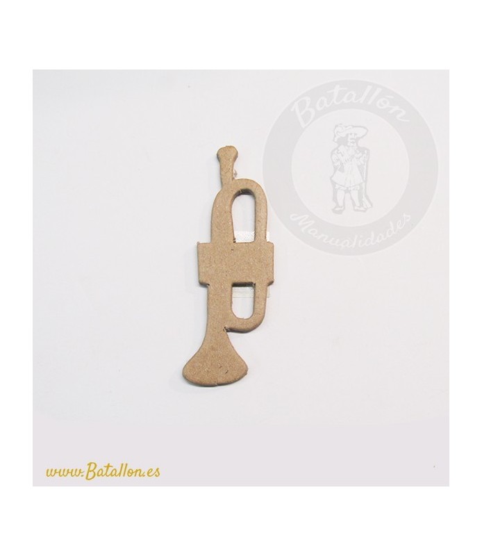 Figura de Papel mache Trompeta 9 cm-Outlet-Batallon Manualidades