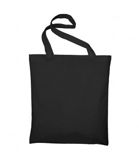 Bolsa de algodón para decorar negra-Bolsas y Totebags-Batallon Manualidades