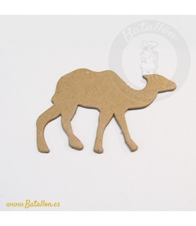Siluetas Mache Camello de 13 x 9 cm-Figuras de Papel Mache-Batallon Manualidades