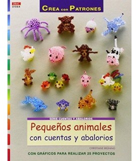 Librillos Drac Pequeños Animales con Cuentas-Librillos Drac-Batallon Manualidades