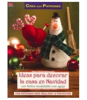 Librillos Drac Ideas para Navidad con Fieltro Modelable-Librillos Drac-Batallon Manualidades