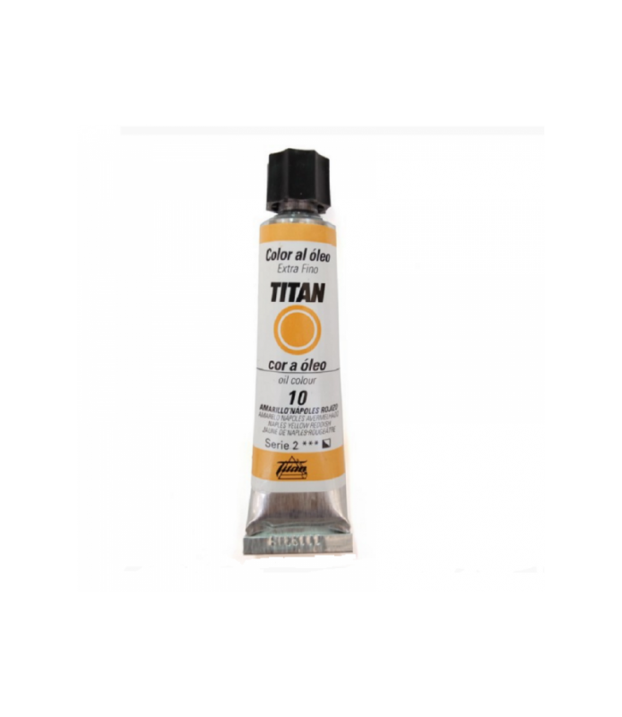 Oleo Titán 20 ml - 10 Amarillo Nápoles rojizo